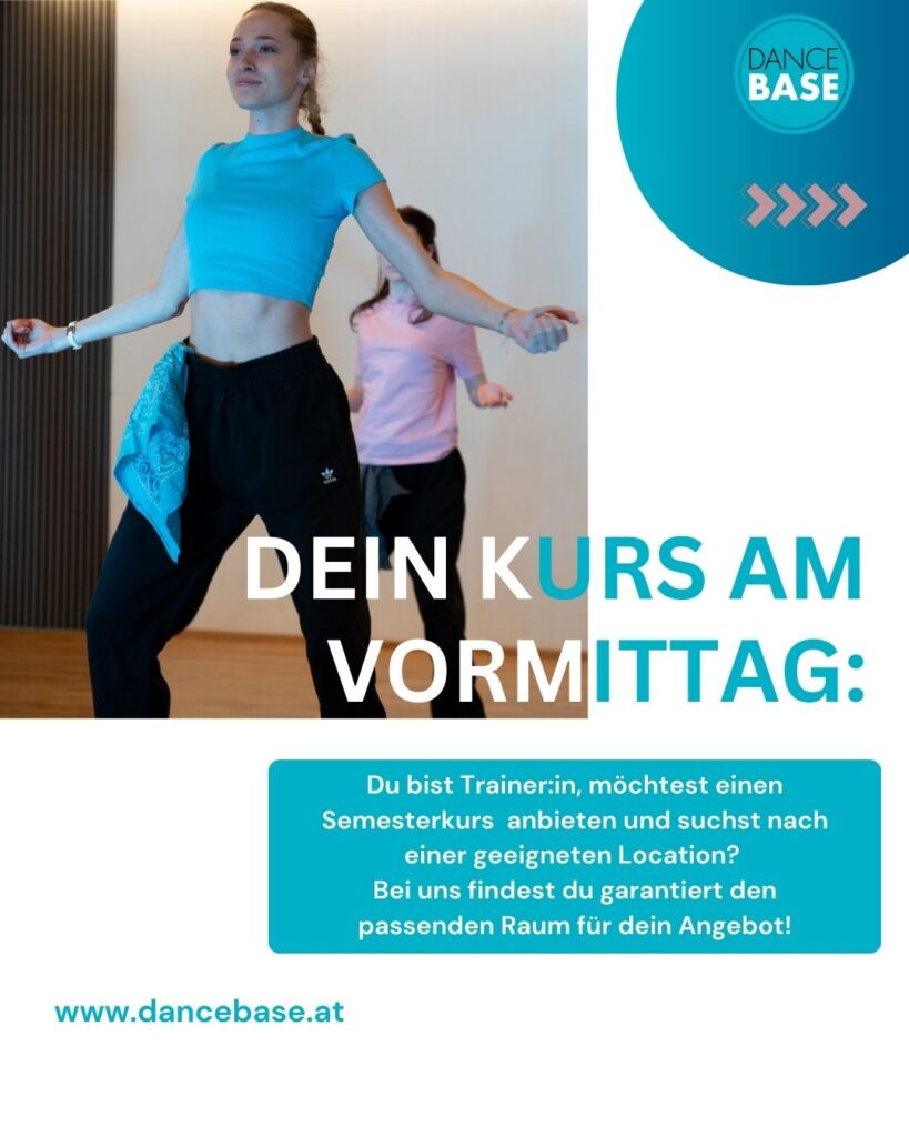 Räume mieten in der Dance Base