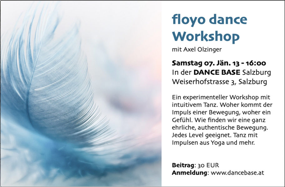Floyo dance workshop mit Axel Olzinger in der Dance Base