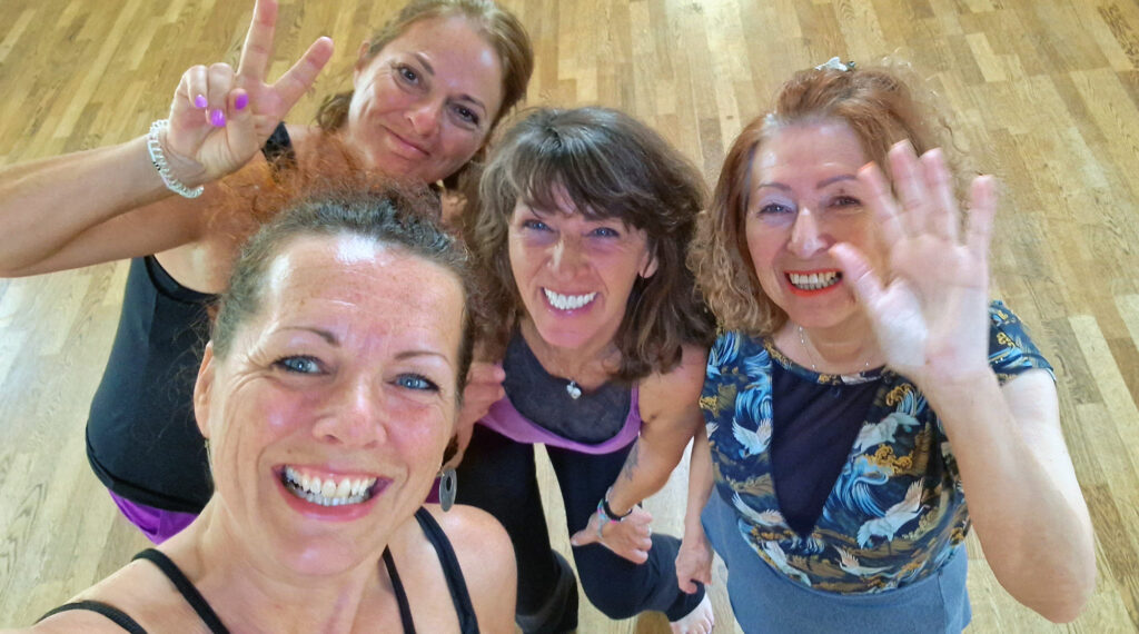 DanceBase_Ladies waving