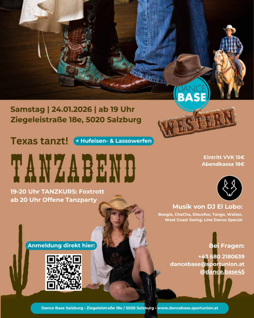 Flyer Texas tanzt! Jänner 26
