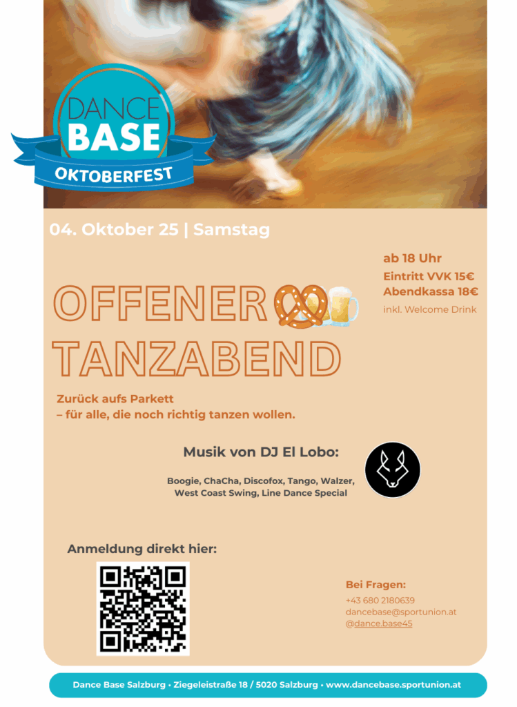 Offener Tanzabend 4.10.